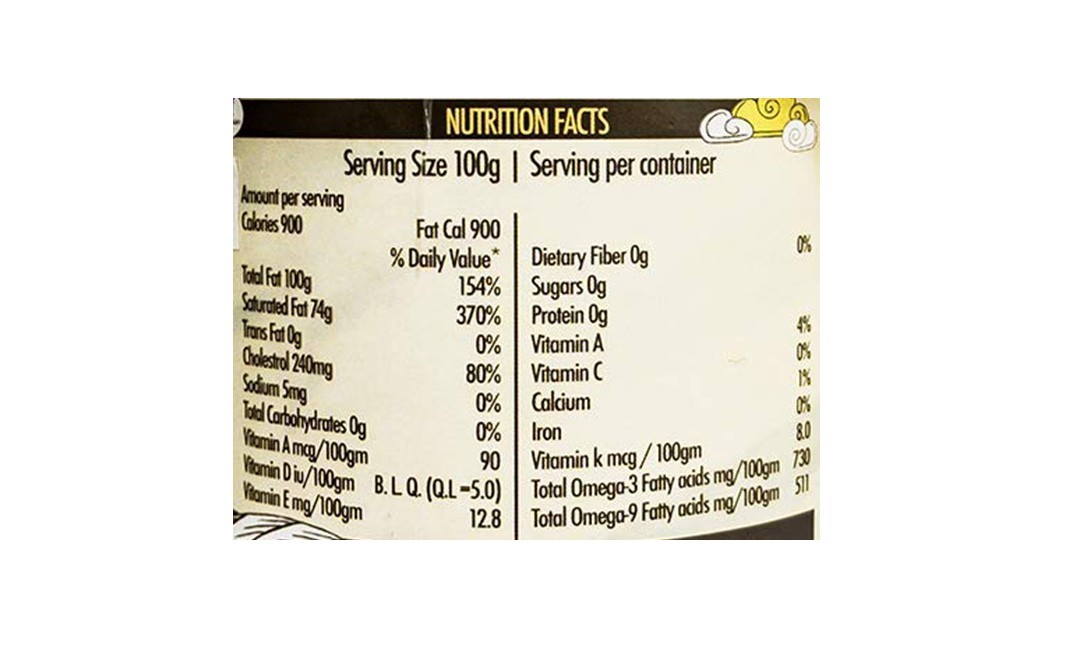 Kapiva A2 Desi Ghee    Glass Jar  500 millilitre